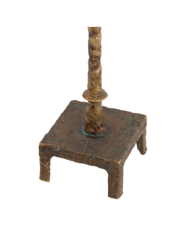 Lampe de table, finition laiton vintage.