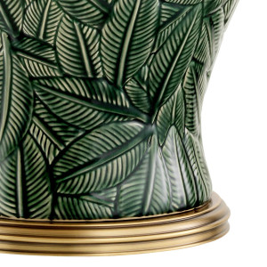 A pair of green ceramic... 2