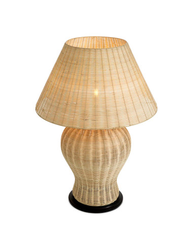 Dvojice stolních lamp z přírodního...