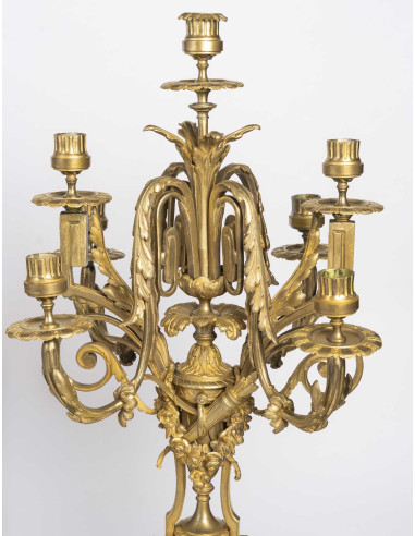 Napoleon III-era gilded bronze...