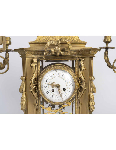 Napoleon III-era gilded bronze...