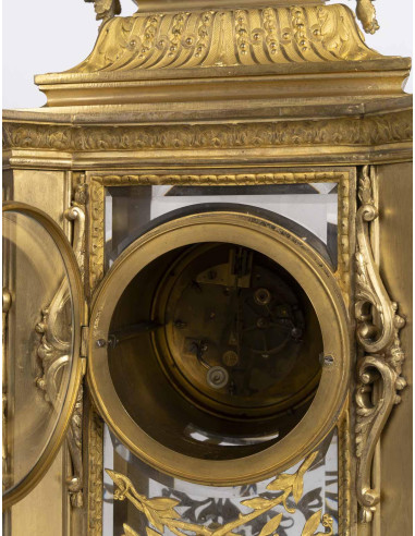 Napoleon III-era gilded bronze...