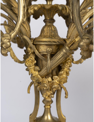Napoleon III-era gilded bronze...