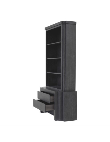 Kast met fineer van koolgrijze eik,...