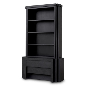 Cabinet in charcoal-grey...