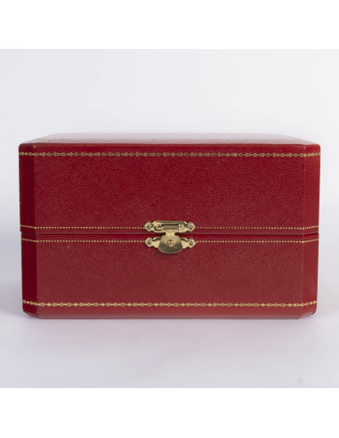 A watch box by Cartier, 1990.