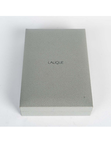 拉利克（Lalique）品牌的首饰盒，1990年。