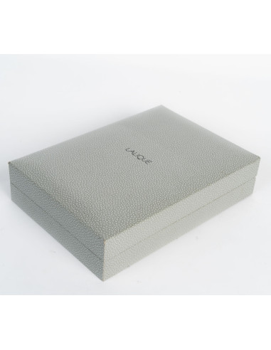 拉利克（Lalique）品牌的首饰盒，1990年。