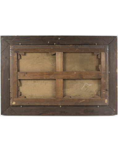 布面油画，19世纪初的作品，神话题材，法国画派。
