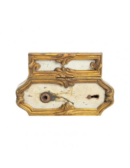 Deur Lock, Large Decoration, Xixth Century, met Her Key