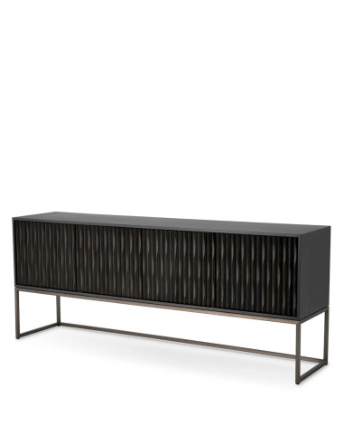 Sideboard aus anthrazitgrauem...