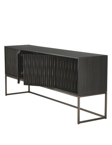 Sideboard aus anthrazitgrauem...
