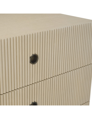 Commode van gebleekt eiken fineer met...