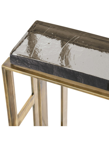 Rectangular side table made of...