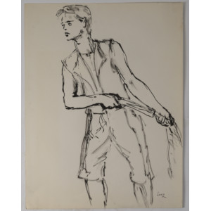 A drawing on paper...