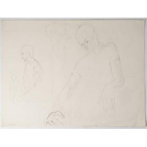 Drawing on paper, 20th...