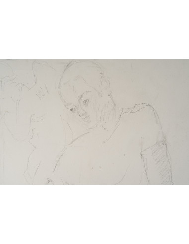 Dibujo sobre papel, siglo XX.