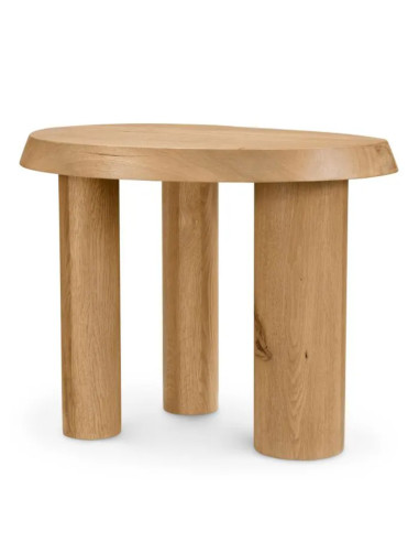 Side table in natural recycled oak,...