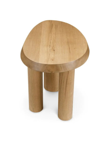 Side table in natural recycled oak,...