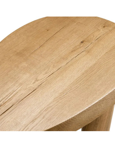 Side table in natural recycled oak,...