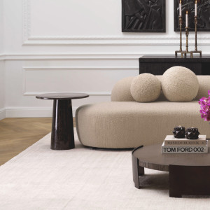 Round side table in gray... 2