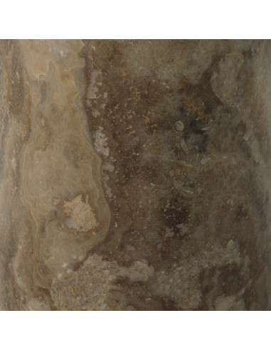 Round side table in natural onyx,...