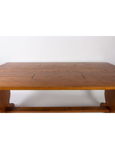 Dining table, robert guillerme & jacques chambron, 1960.