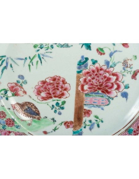 Kantonská porcelánová mísa, 18. století