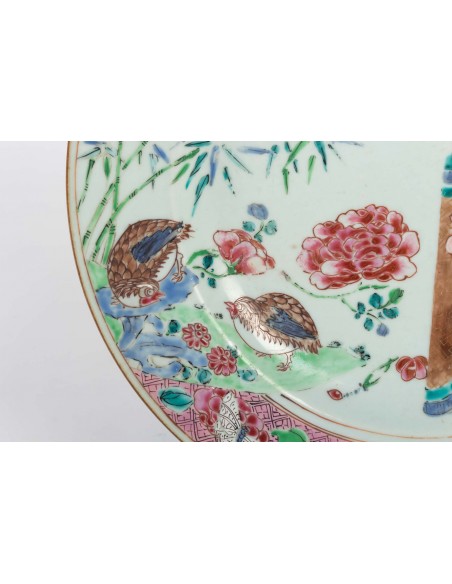 Kantonská porcelánová mísa, 18. století