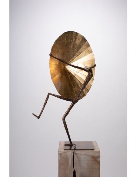 Bronze lamp by geau艺术家