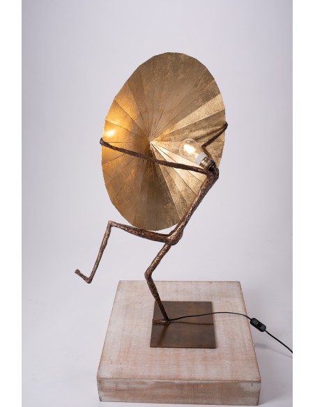 Bronze lamp by geau艺术家