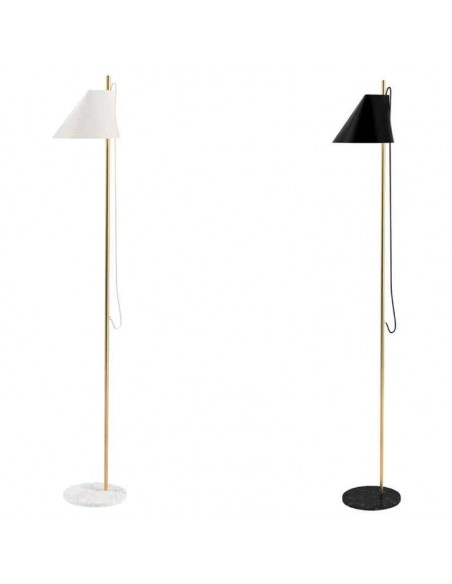 Louis poulsen, lamp with amarble基地 by gamfratesi