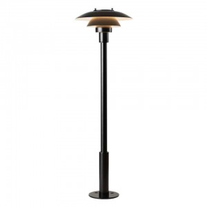 Louis Poulsen – czarna lampa poul Henningsen.